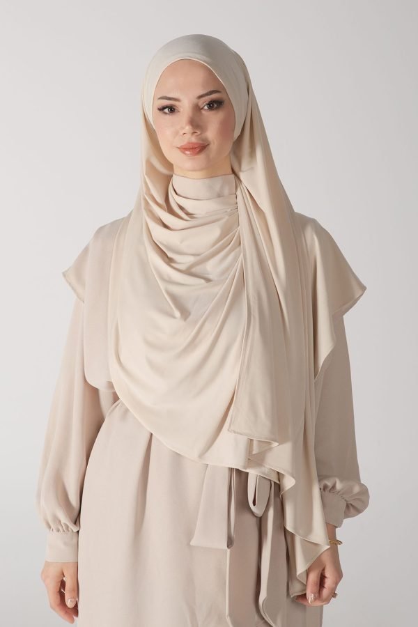 Milium Bej Premium Şal 70*180